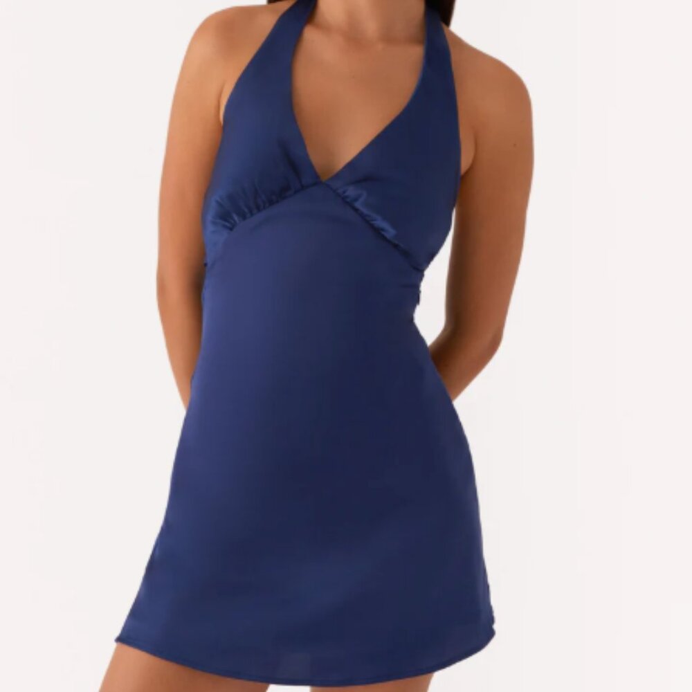 Peppermayo Exclusive - Heavy Hearted Mini Dress - Navy